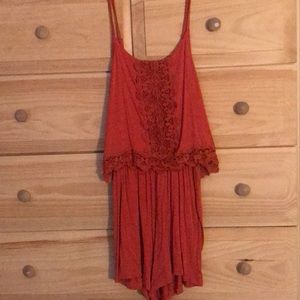 Coral Romper!